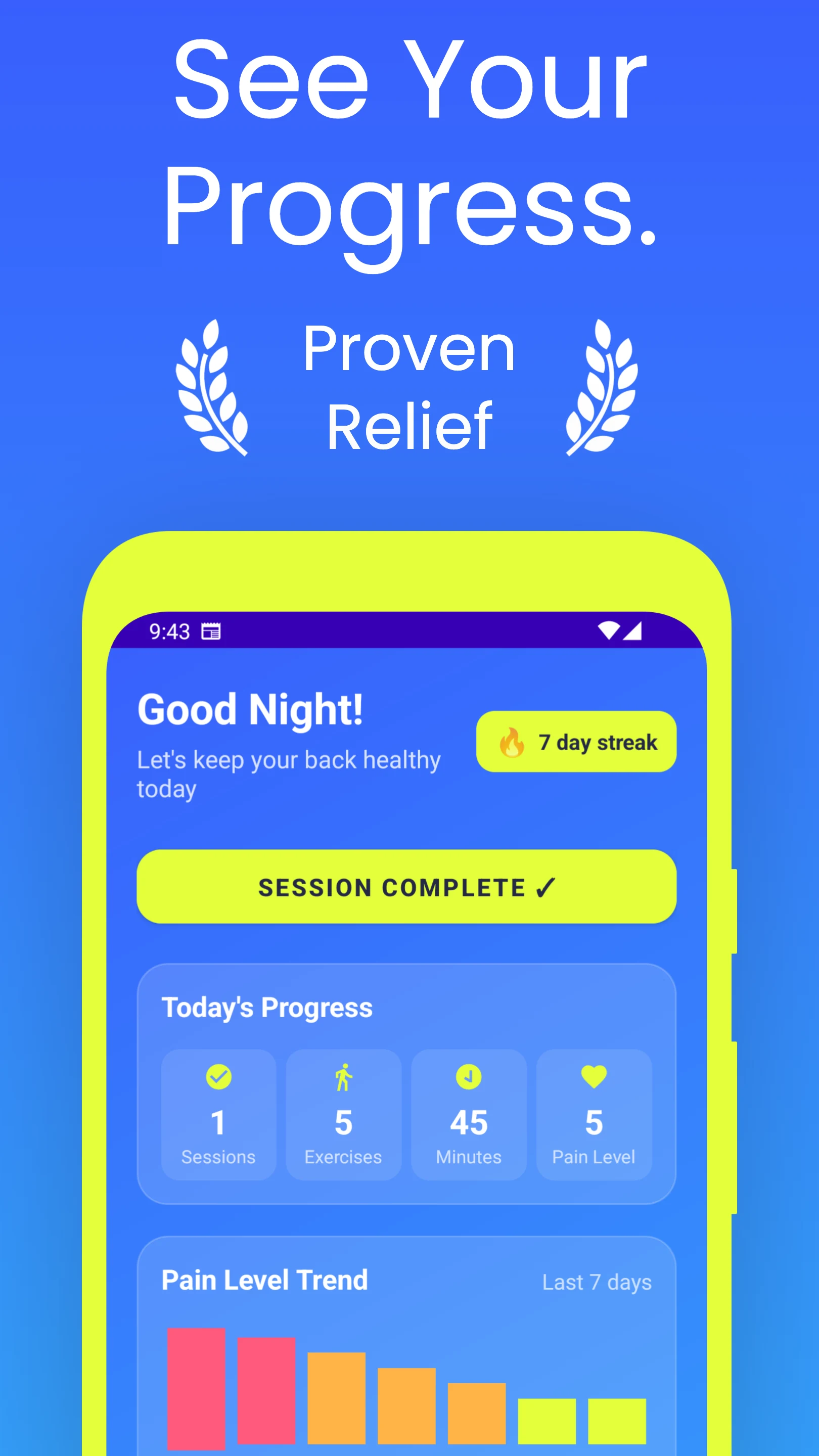 Lower Back Pain Relief & Fix screenshot