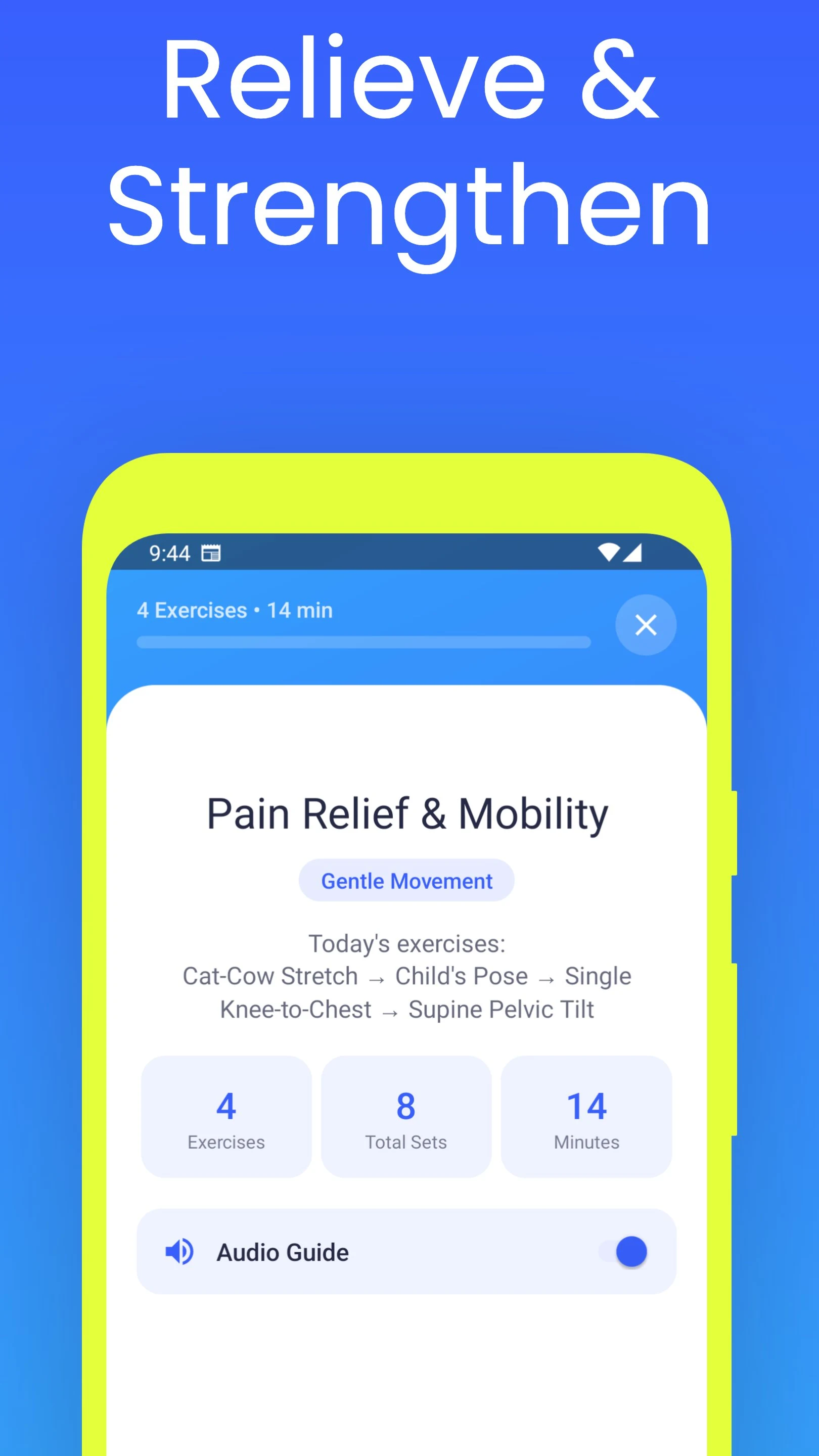 Lower Back Pain Relief & Fix screenshot